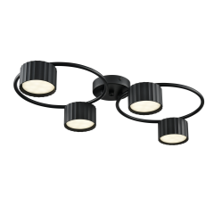 Потолочная люстра PP-6832/4 черная