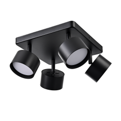 Светильник спот PP-104Q BLACK