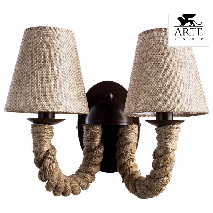 Бра Arte Lamp Corda A8958AP-2BR