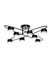 Потолочная люстра PP-6658/8 черная