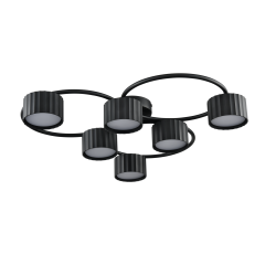 Потолочная люстра PP-6832/6 черная