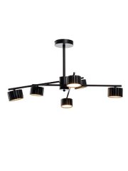 Потолочная люстра PP-6667/6 черная